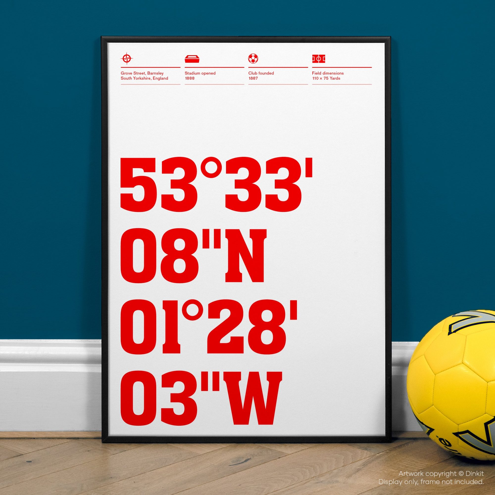 Barnsley FC Gifts, Football Posters, Gift Ideas