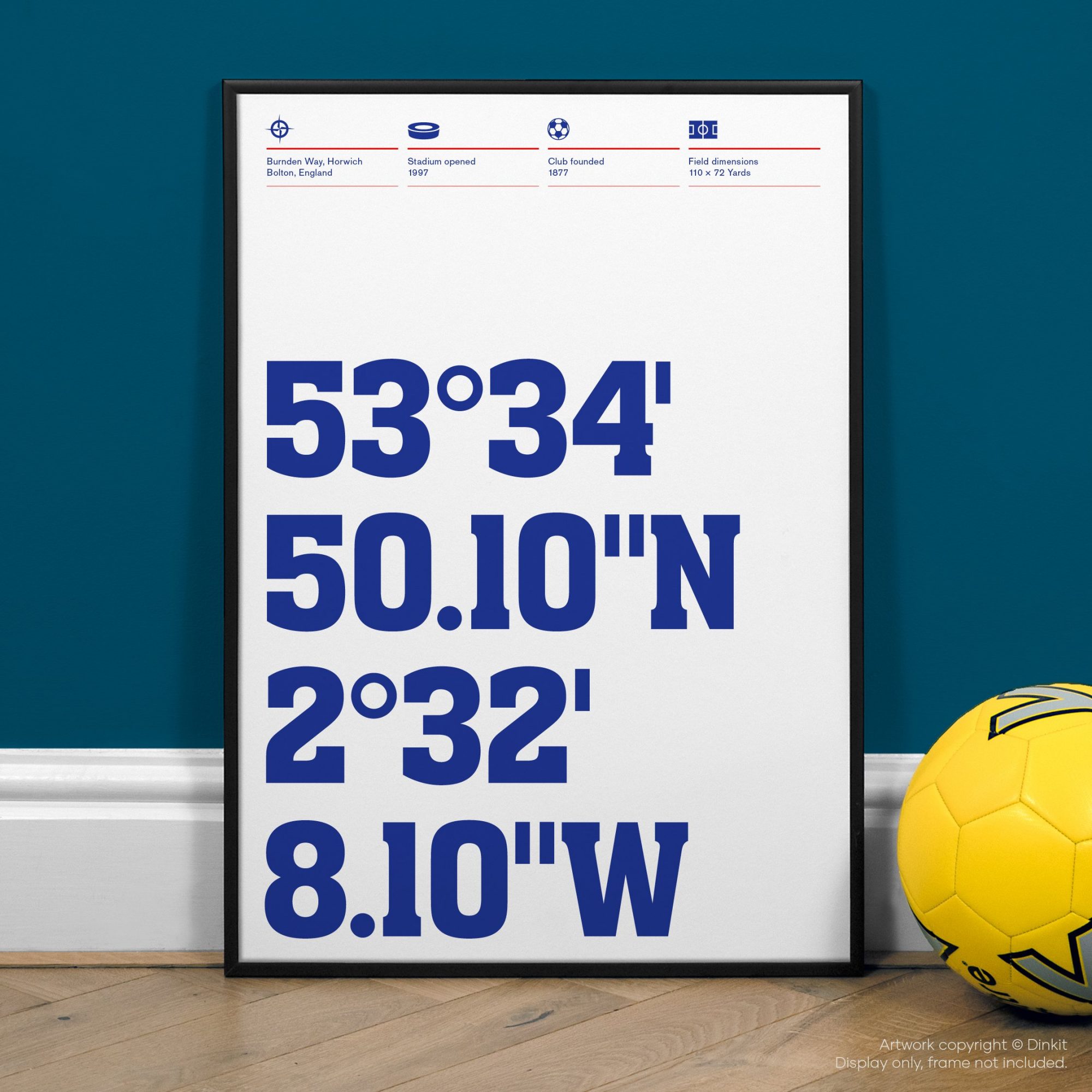 Bolton Wanderers Gifts, Football Posters, Gift Ideas