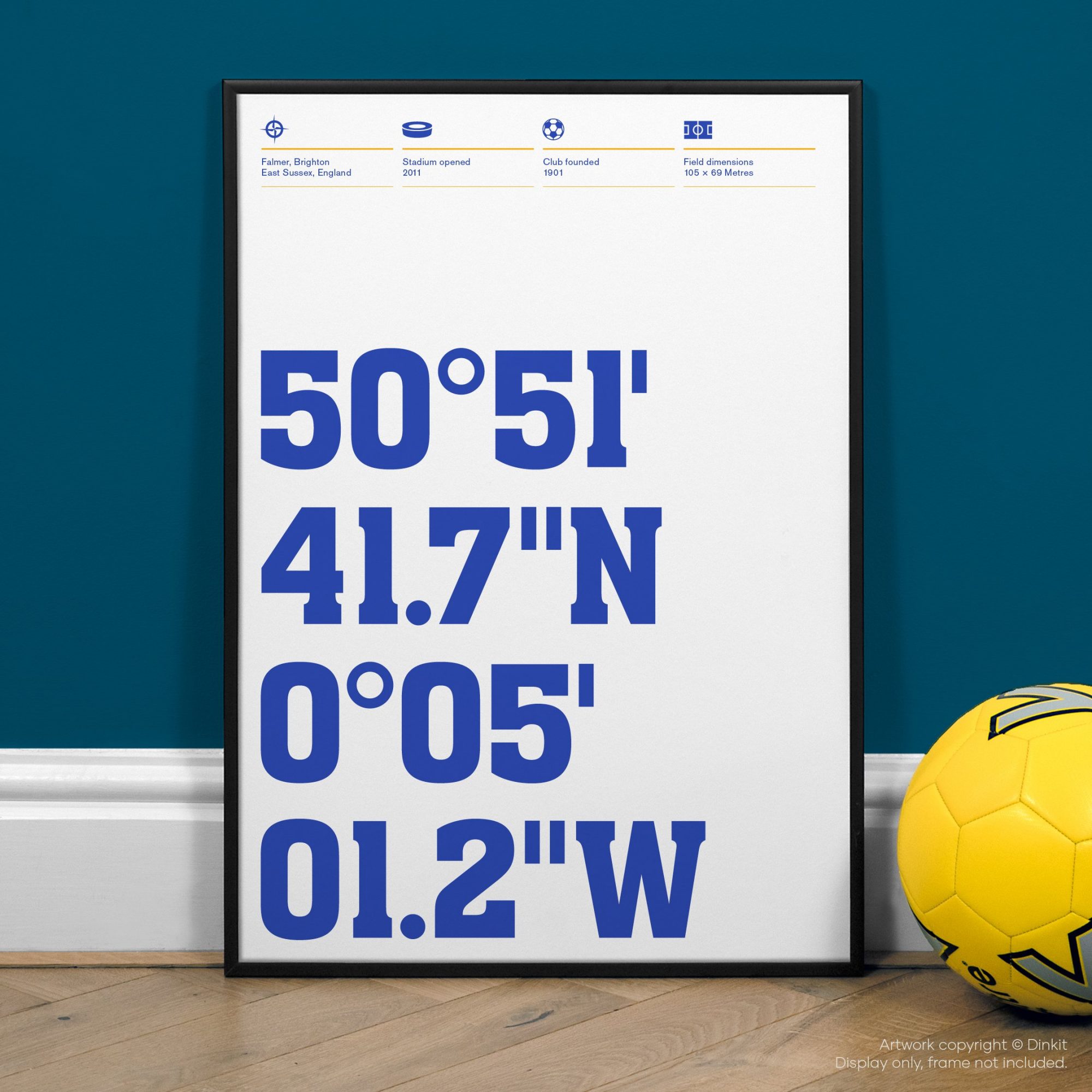 Brighton and Hove Albion Gifts, Football Posters, Gift Ideas