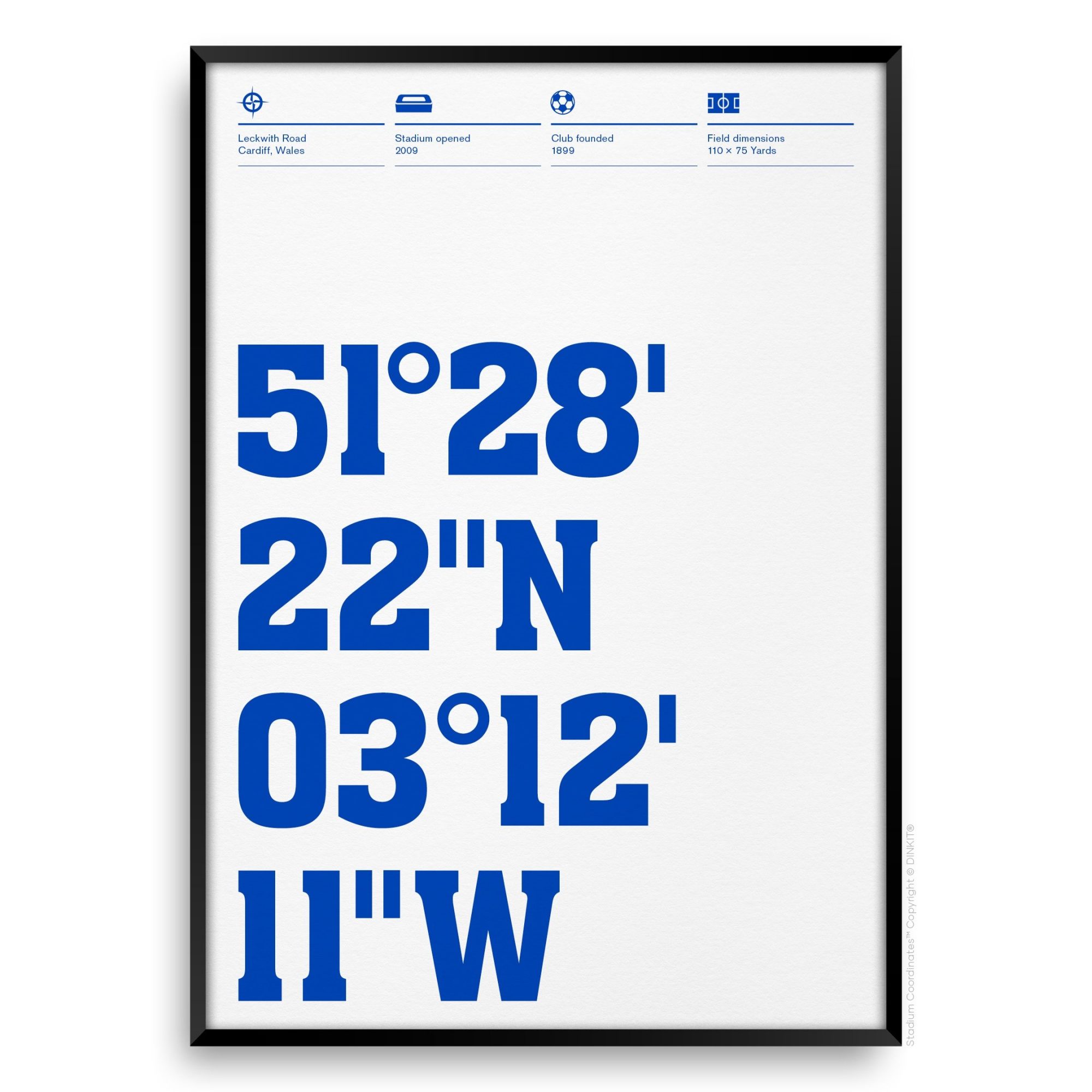 Cardiff City Gifts, Football Posters, Gift Ideas