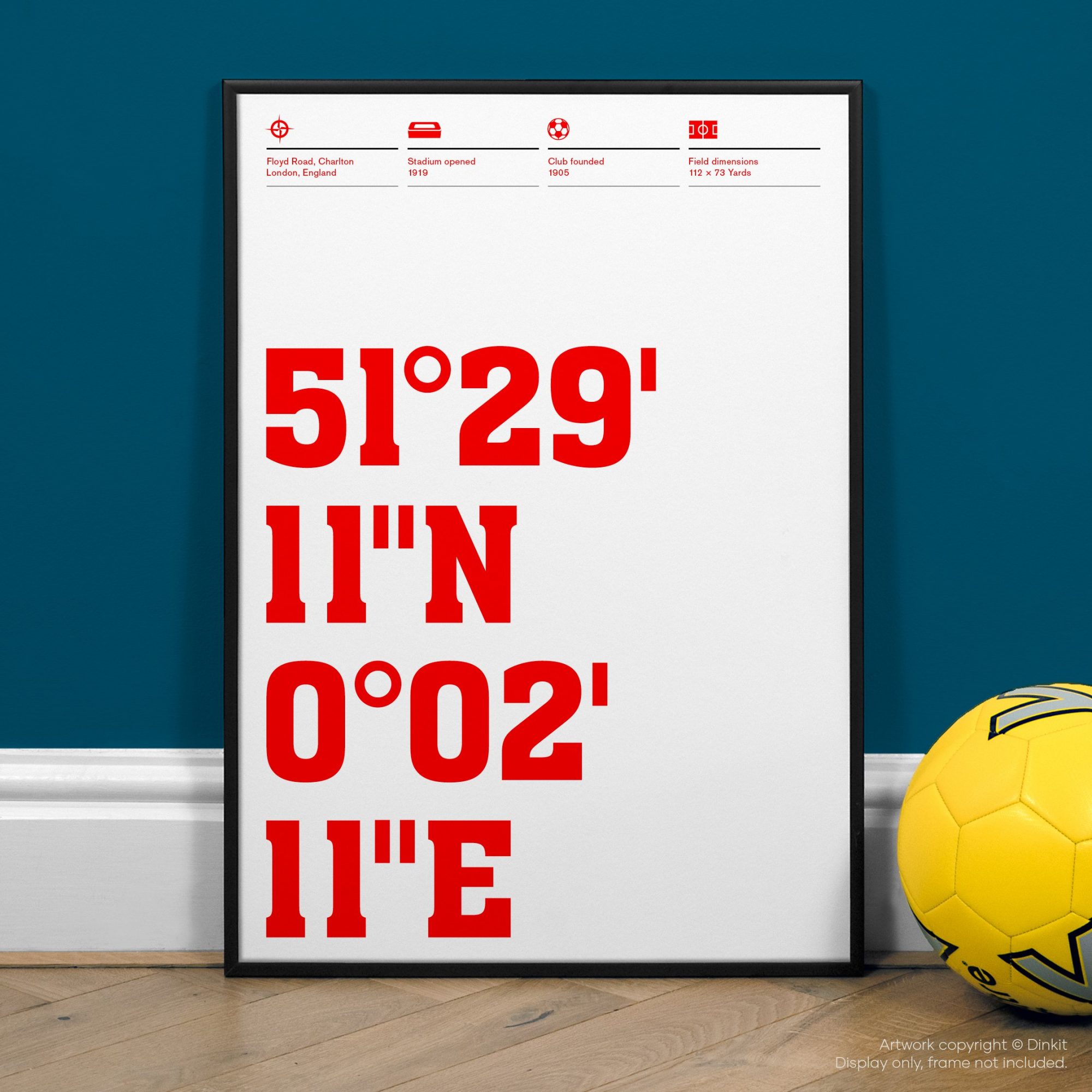 Charlton Athletic Gifts, Football Posters, Gift Ideas