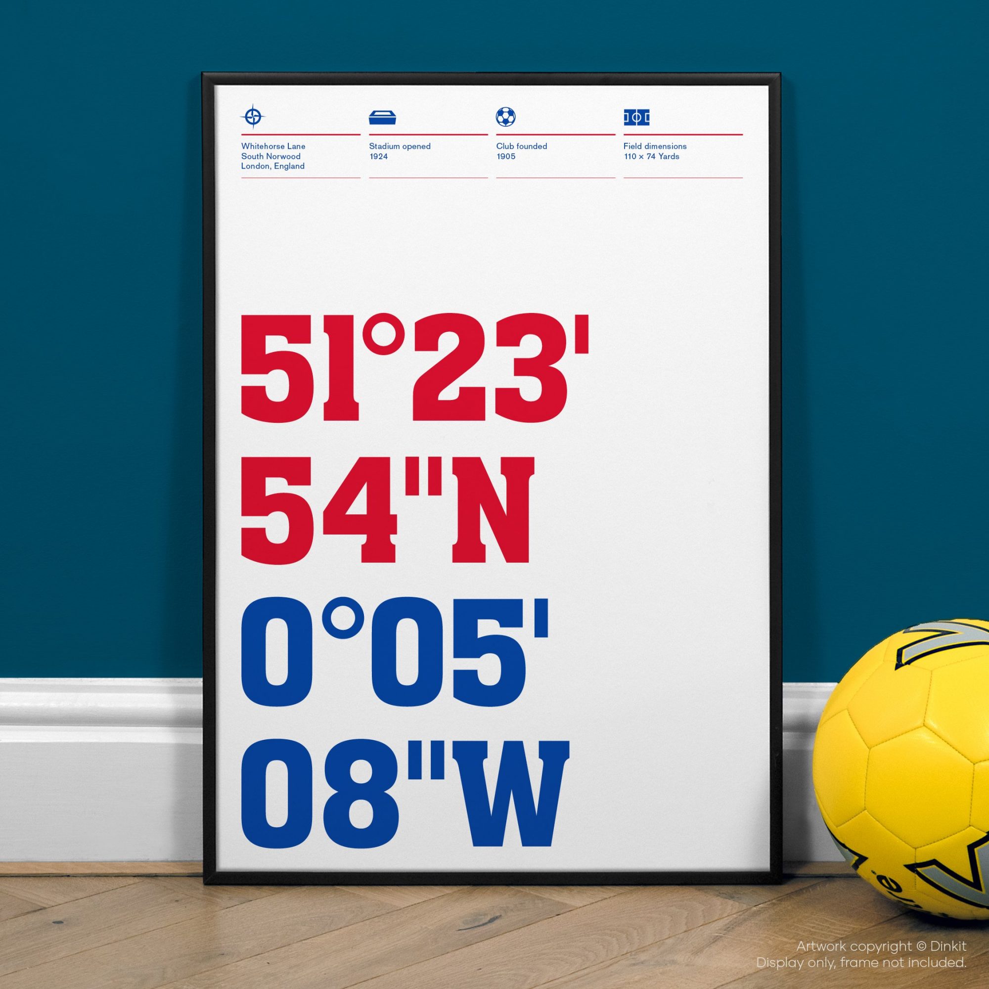 Crystal Palace Gifts, Football Posters, Gift Ideas