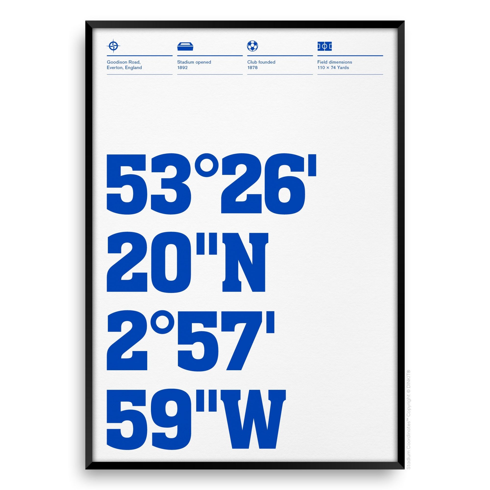 Everton Gifts, Football Posters, Gift Ideas