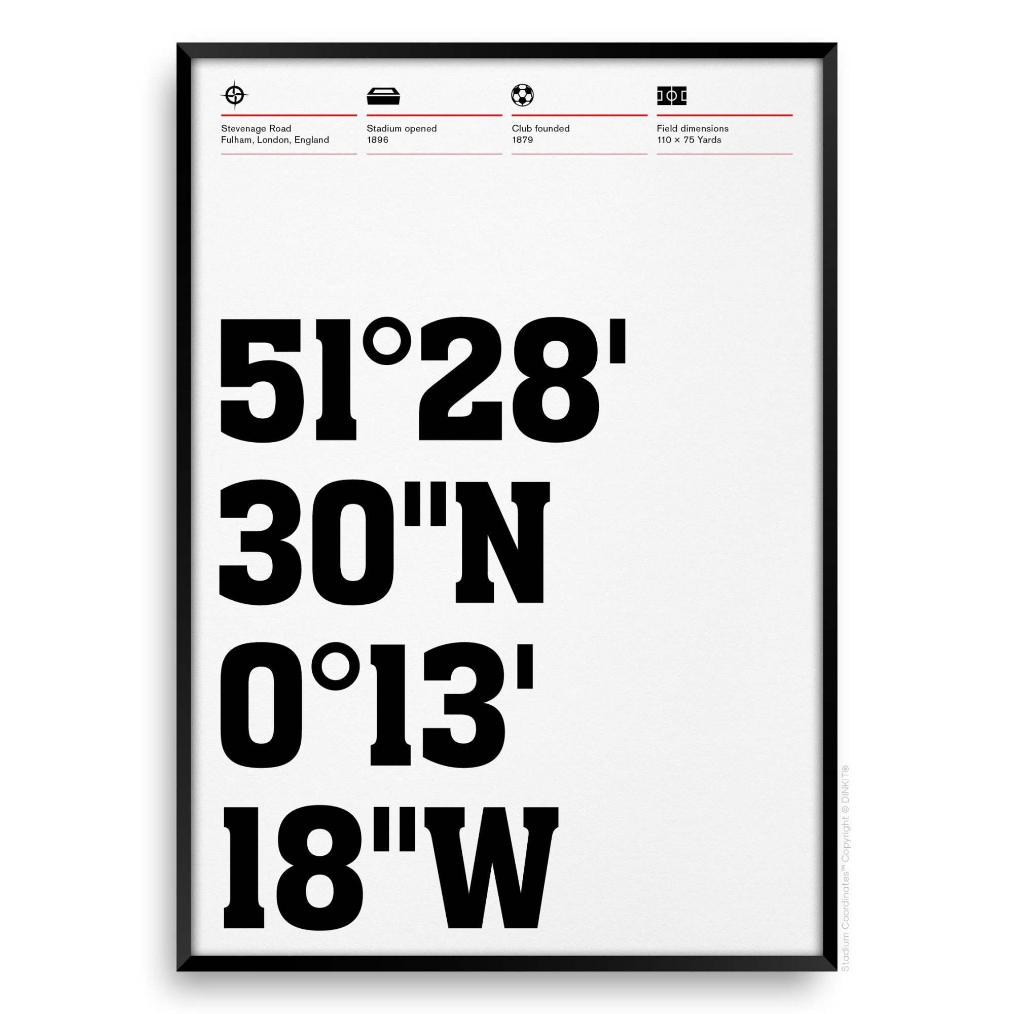 Fulham Gifts, Football Posters, Gift Ideas