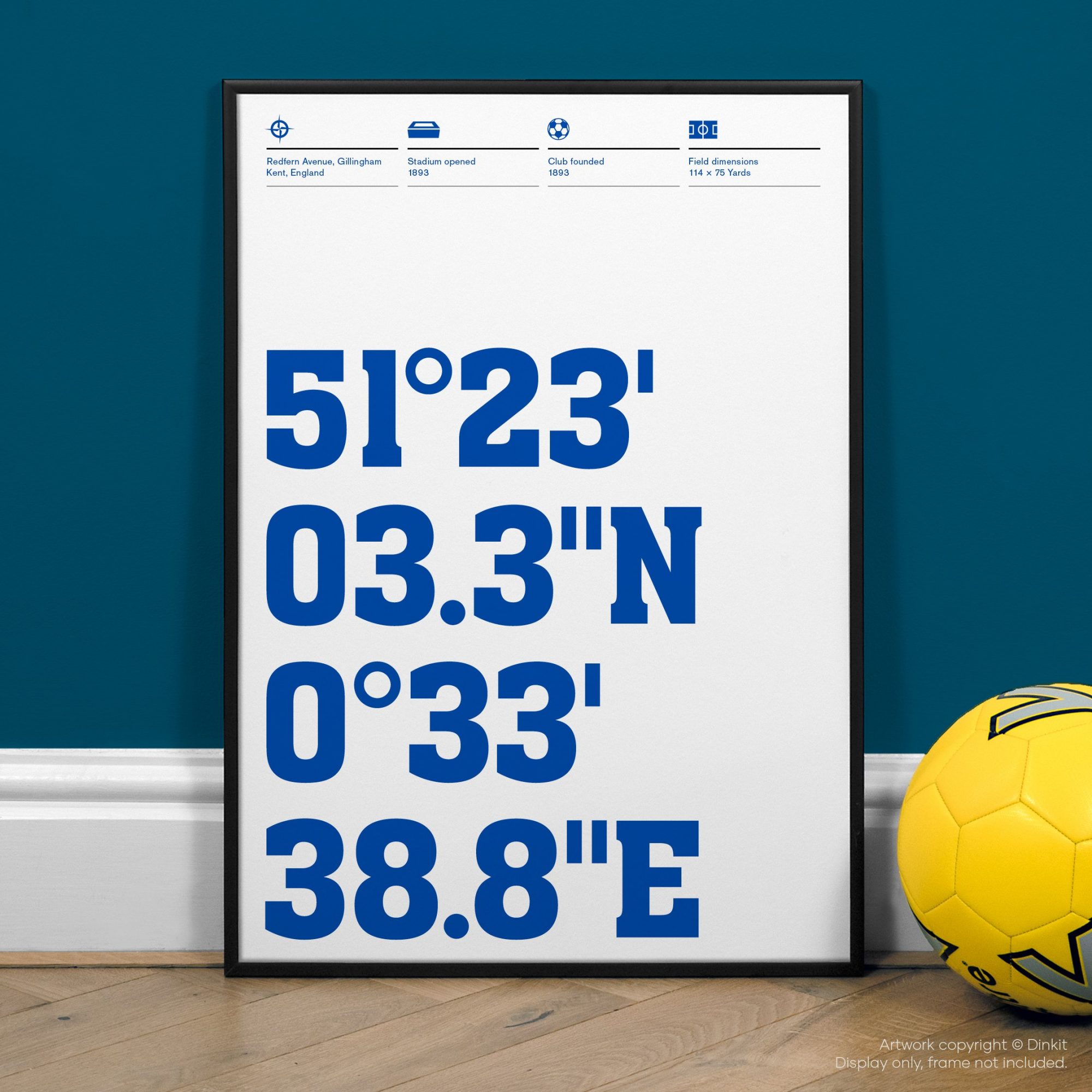 Gillingham Gifts, Football Posters, Gift Ideas