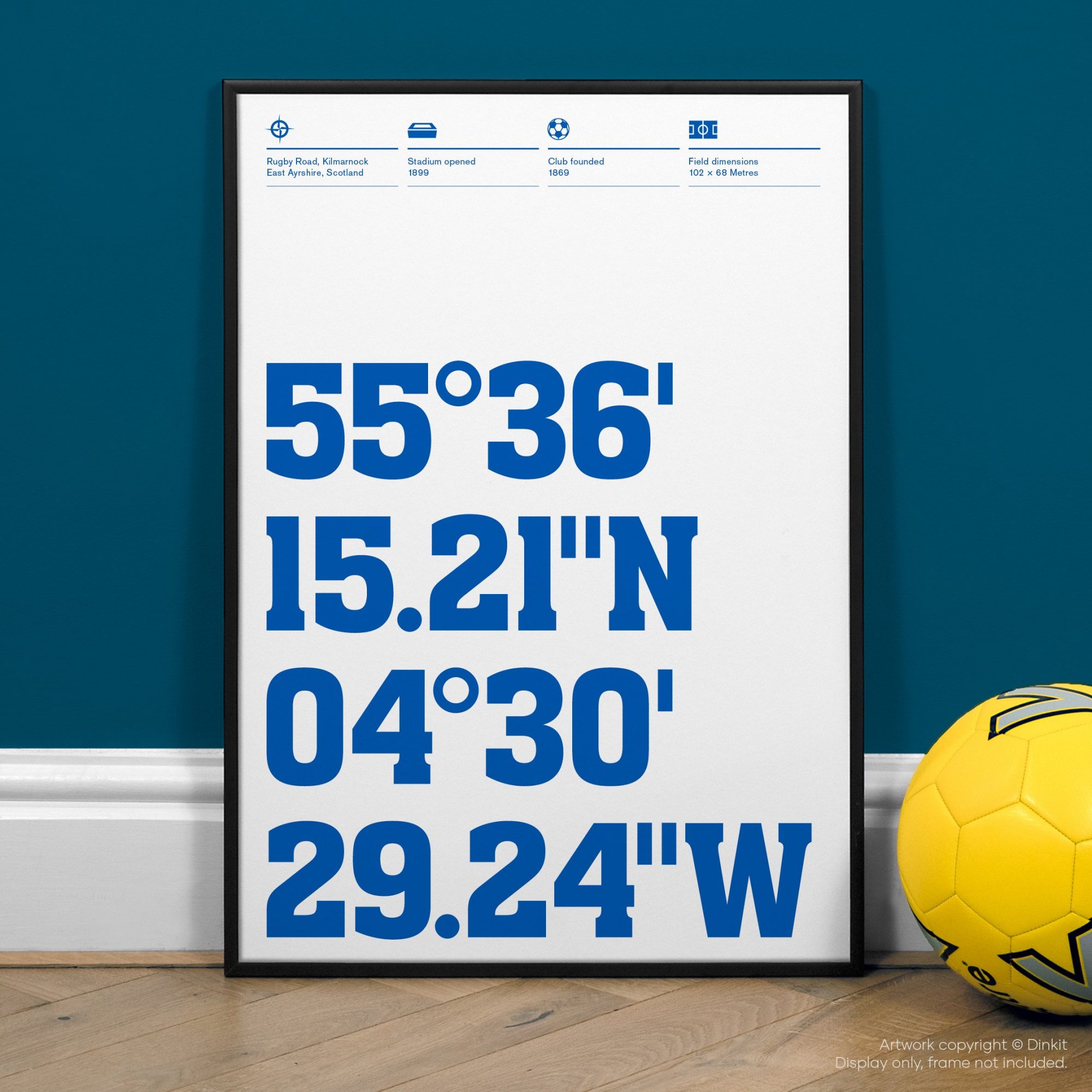 Kilmarnock Gifts, Football Posters, Gift Ideas