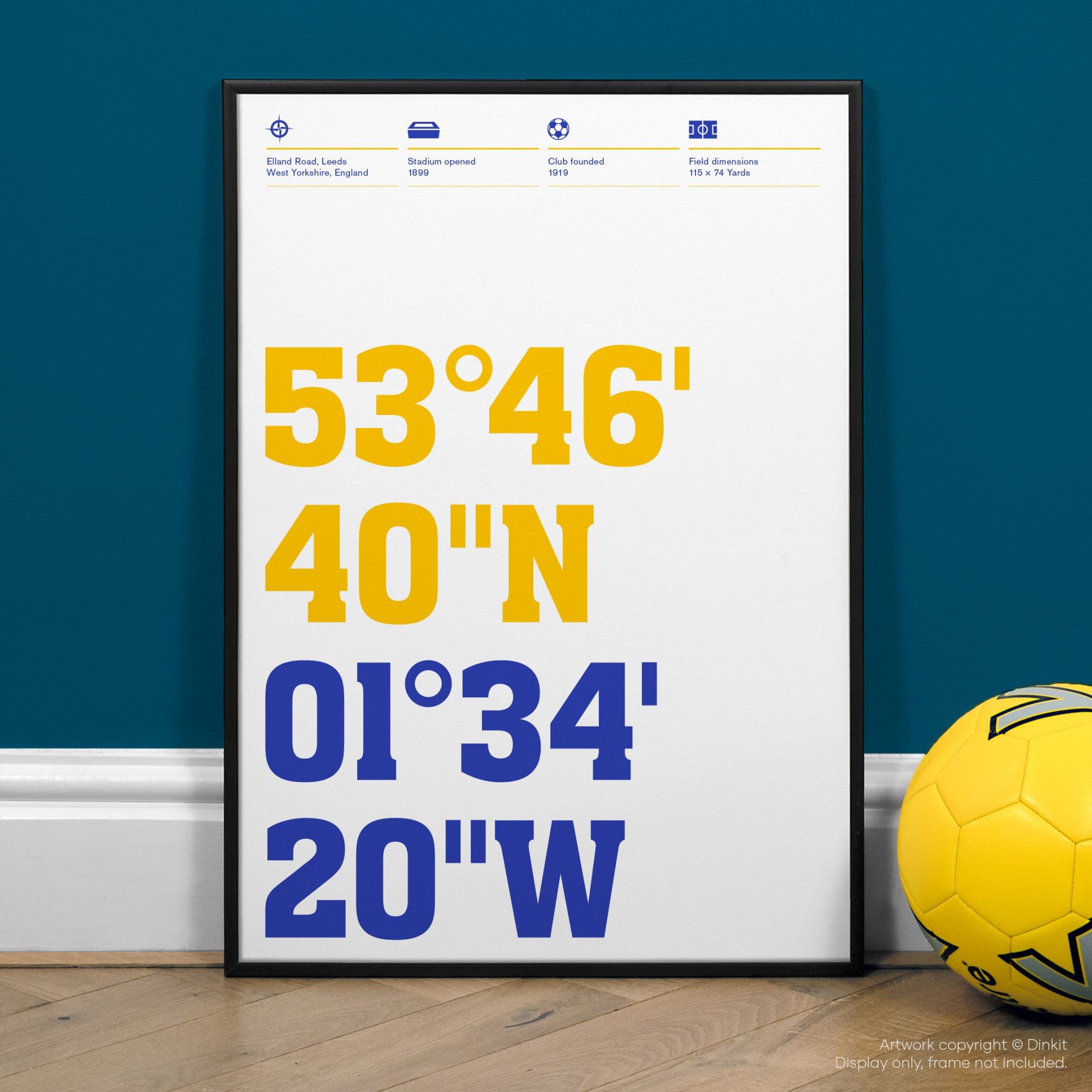 Leeds United Gifts, Football Posters, Gift Ideas
