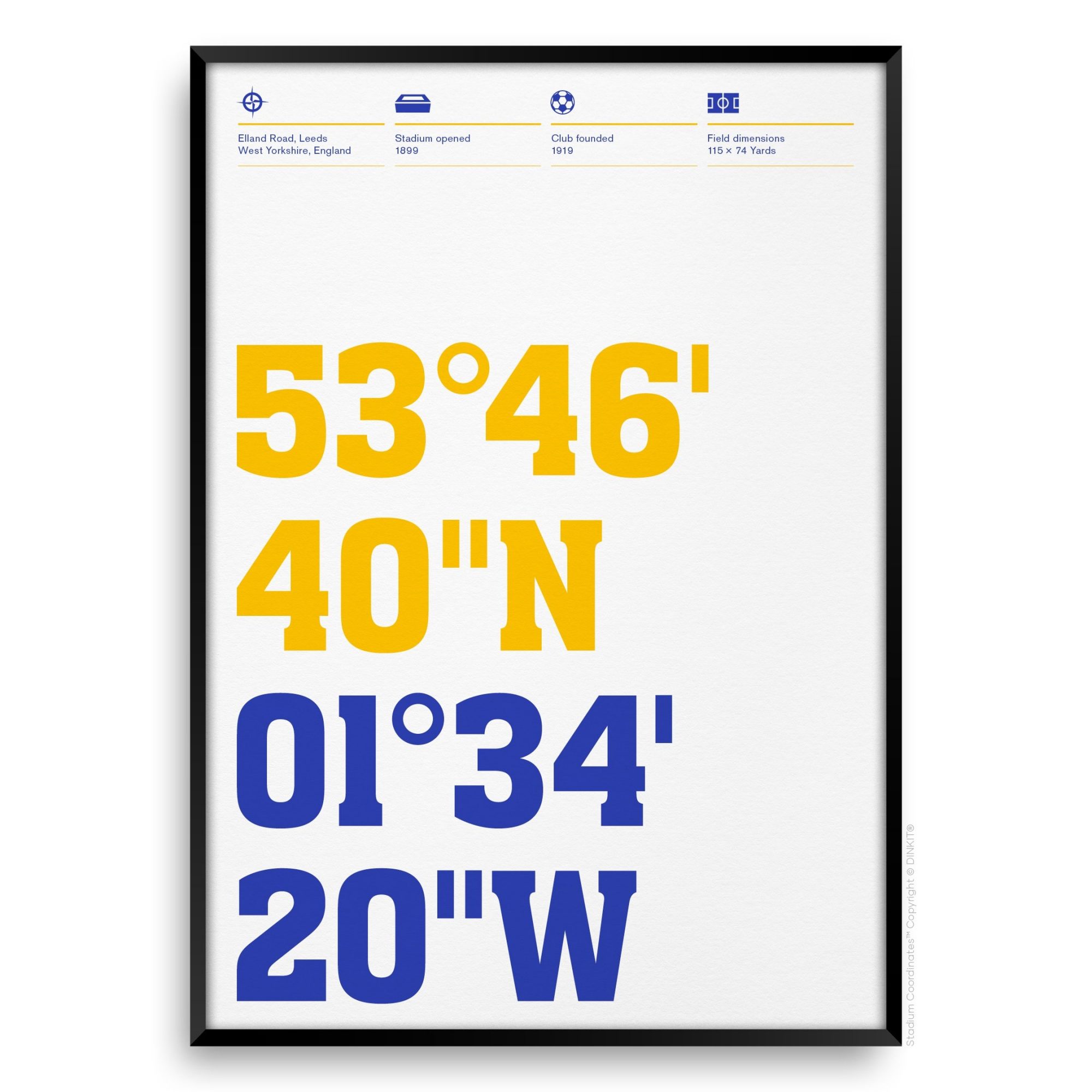 Leeds United Gifts, Football Posters, Gift Ideas