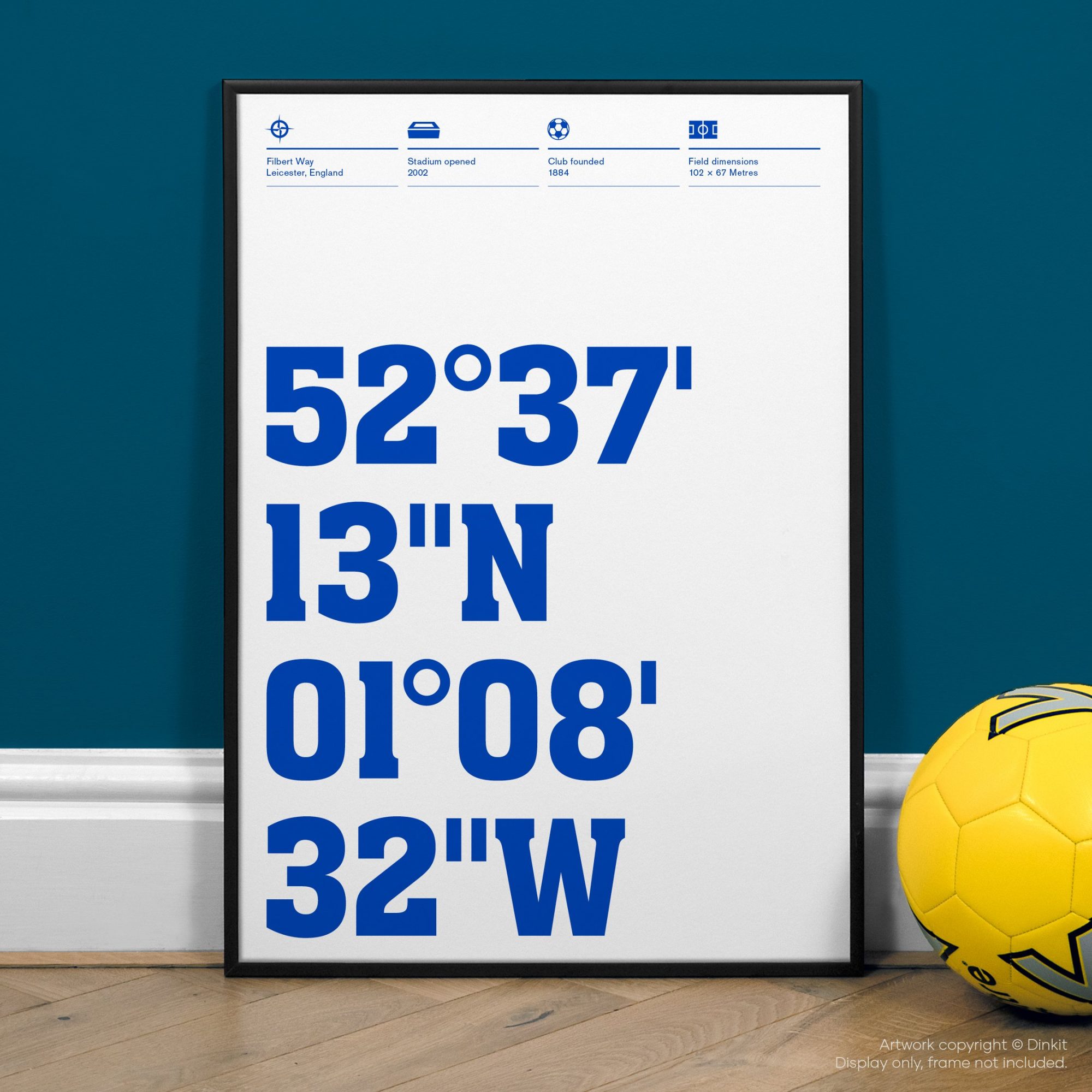 Leicester City Gifts, Football Posters, Gift Ideas