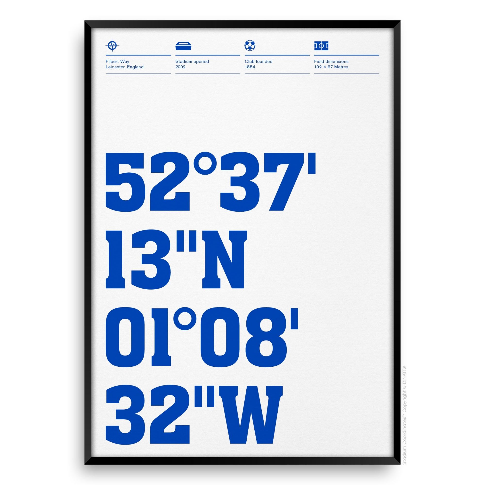 Leicester City Gifts, Football Posters, Gift Ideas