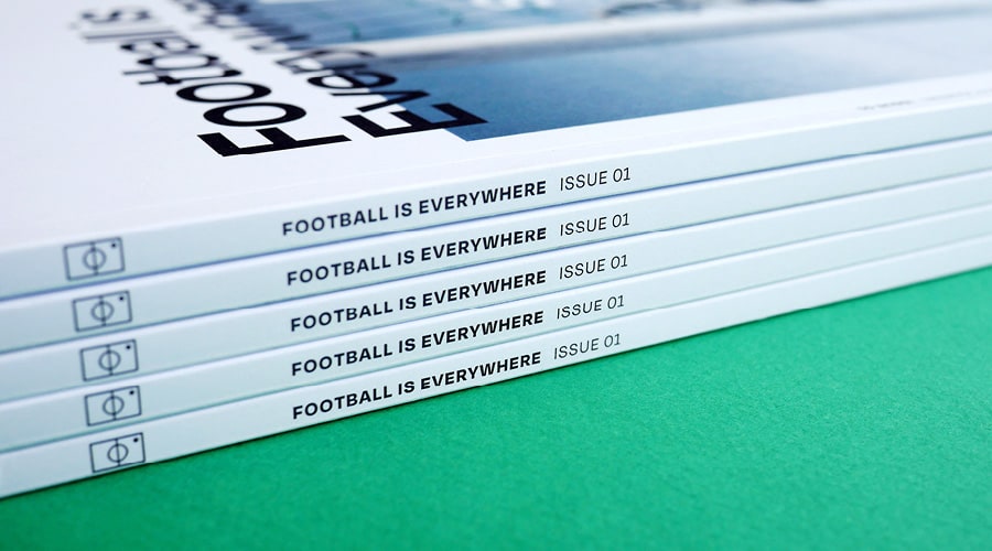 Football Magazine Design and Layout