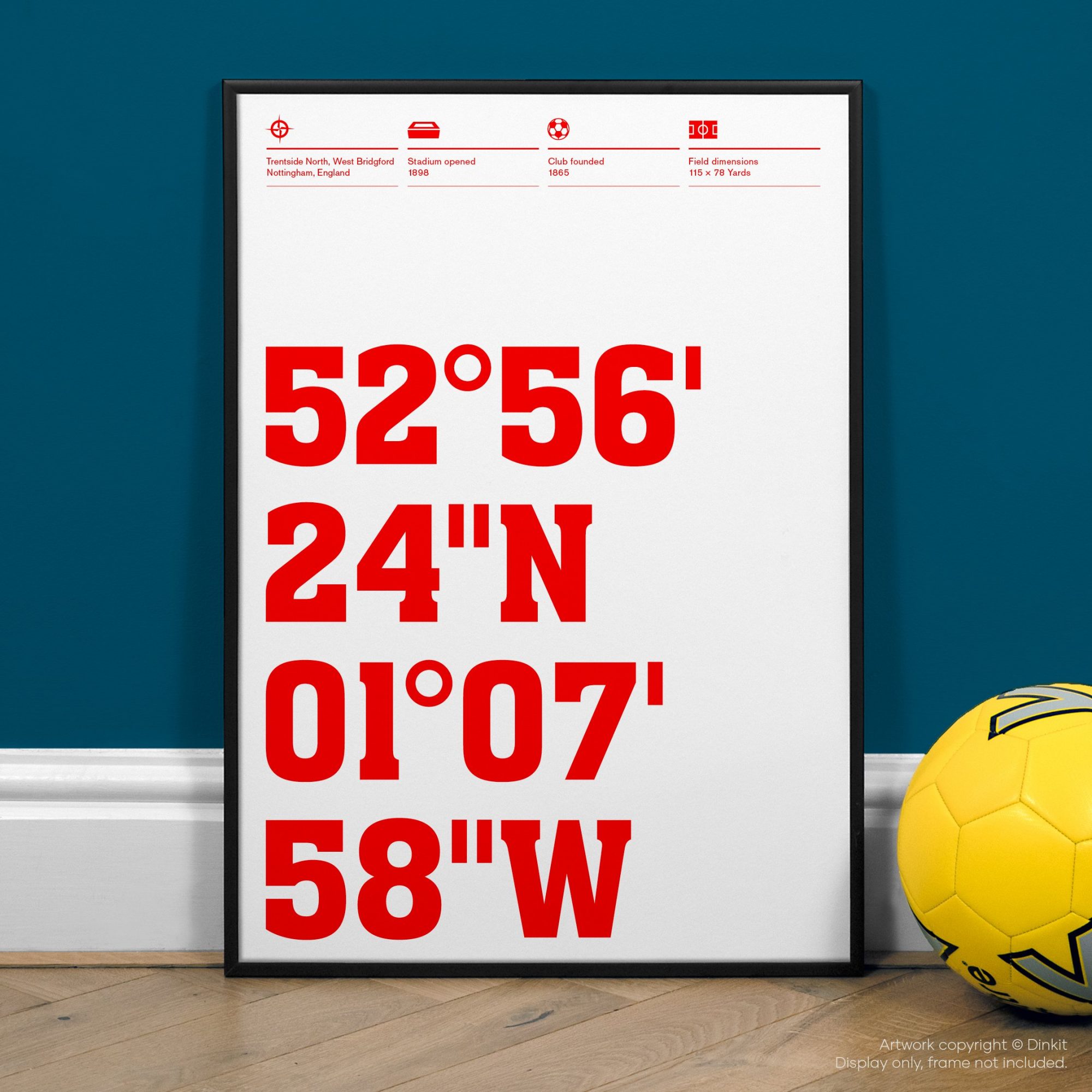 Nottingam Forest Gifts, Football Posters, Gift Ideas