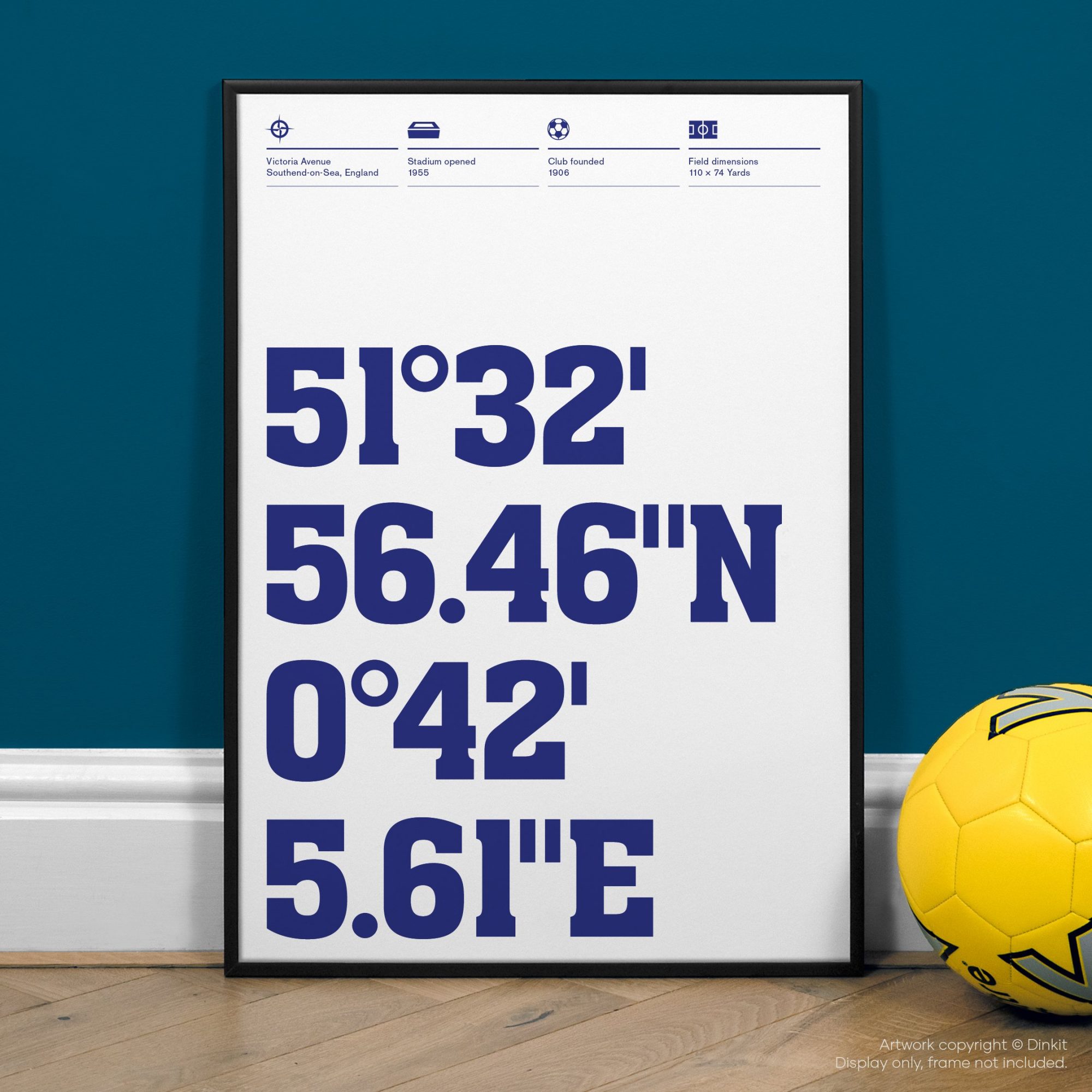 Southend United Gifts, Football Posters, Gift Ideas