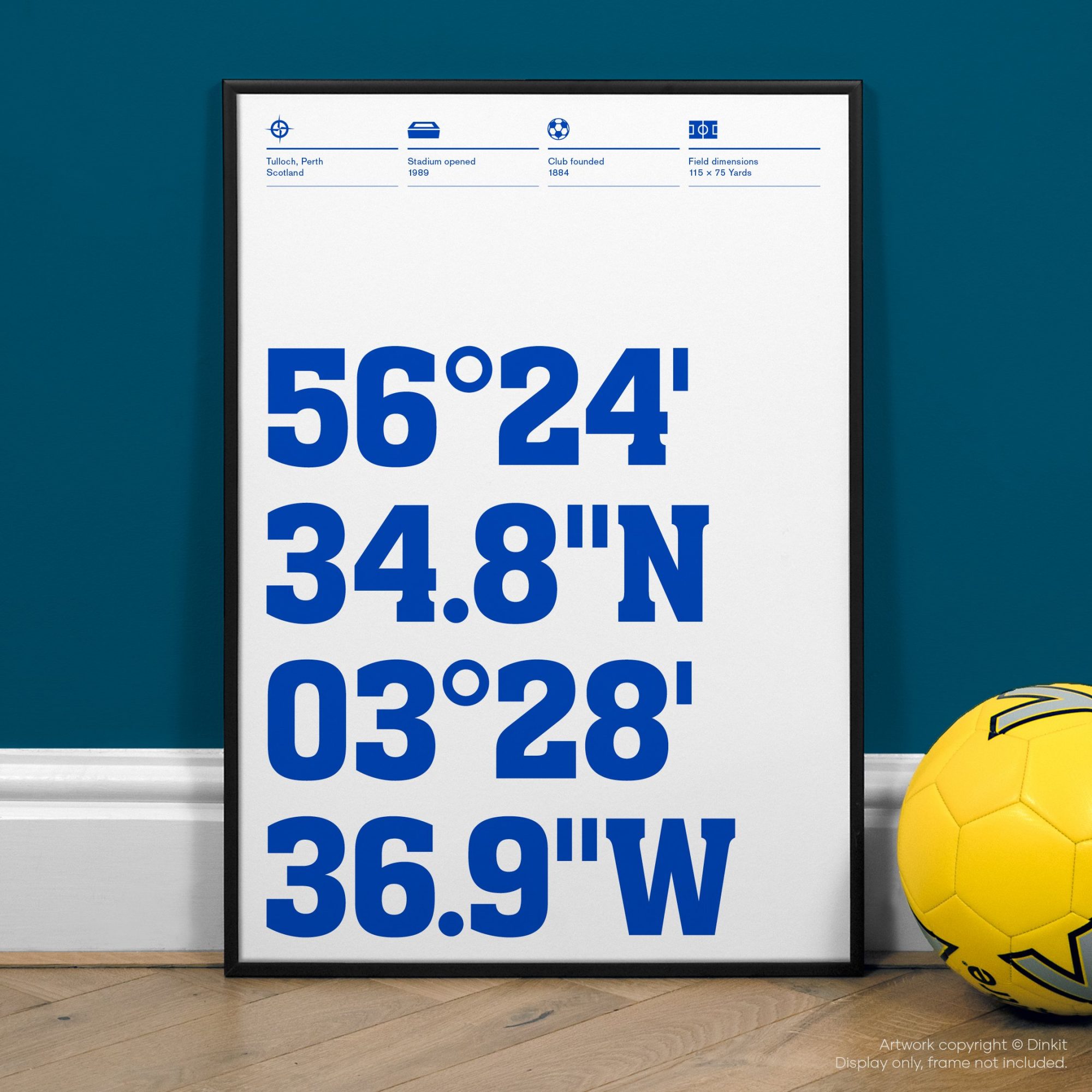 St Johnstone Gifts, Football Posters, Gift Ideas