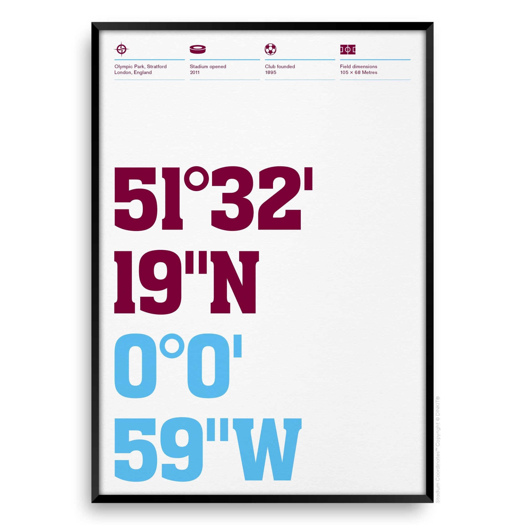 West Ham Gifts, Football Posters, Gift Ideas
