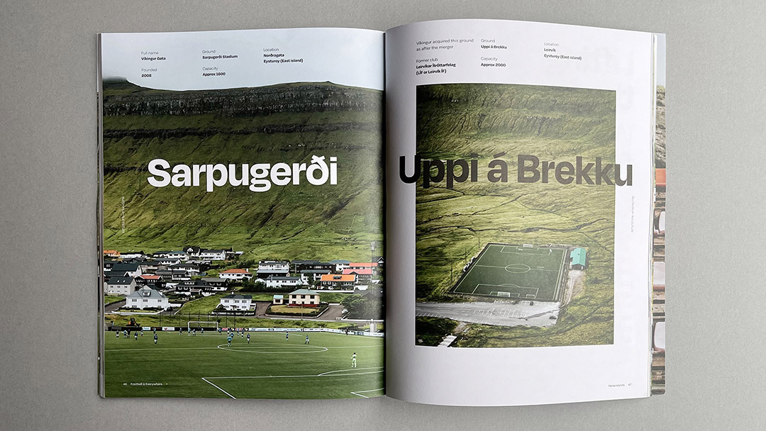 Football Magazine Design